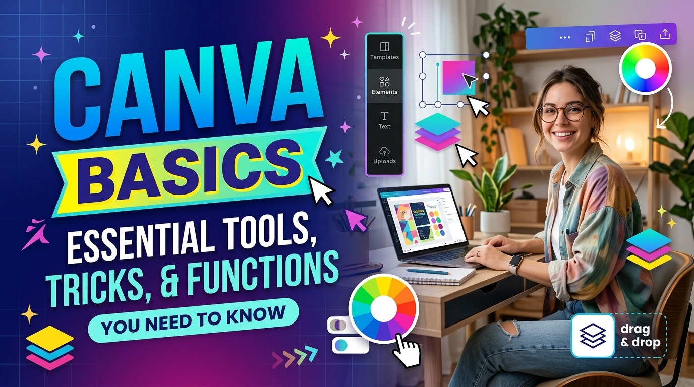 Canva Basics: Essential Tools, Tricks, and Functions You Need to Know